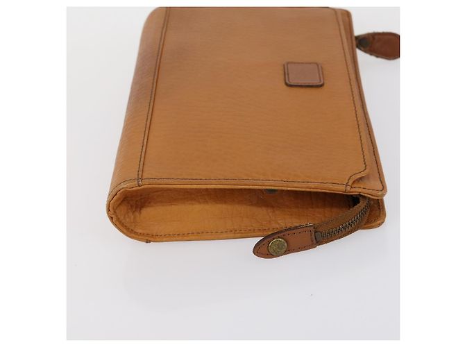 Autre Marque Borsa a mano in pelle Burberrys 2 pezzi Nero Marrone Auth bs31198 - vista 11