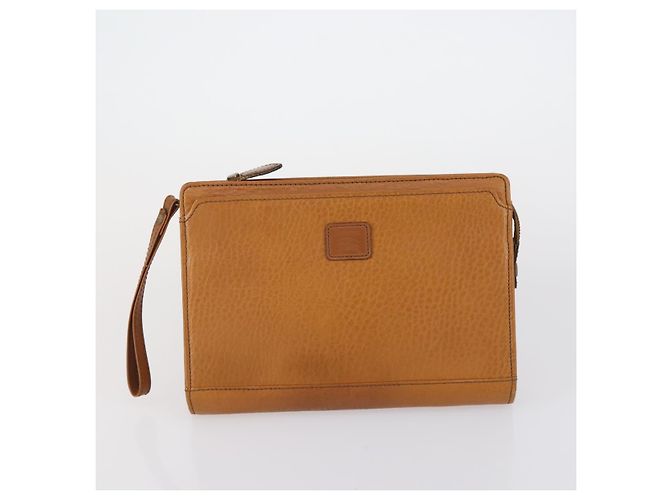 Autre Marque Borsa a mano in pelle Burberrys 2 pezzi Nero Marrone Auth bs31198 - vista 9