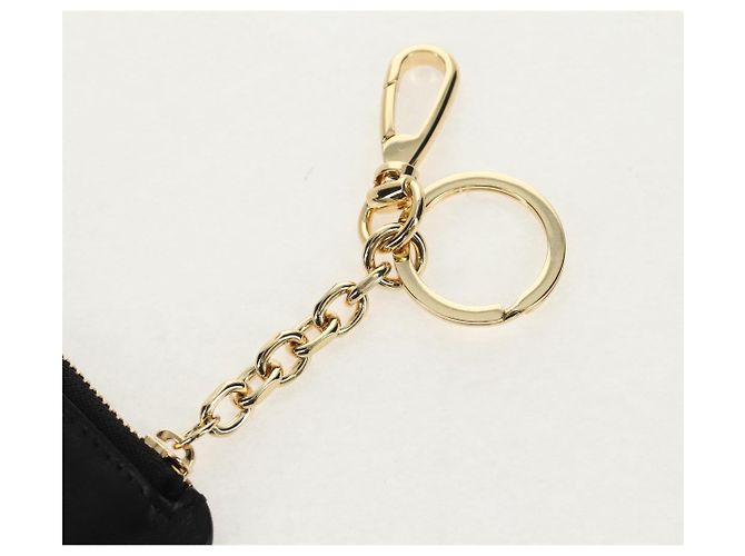 Autre Marque Maison Margiela Custodia Fragmento 4 Stitch Portafoglio Compatto in Pelle Nera Auth 154938M - vista 8