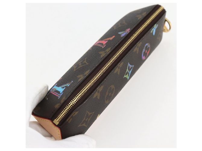 LOUIS VUITTON Monogram Trousse Elizabeth Stiftetui GI0907 LV Auth 145058AM Monogramm - Ansicht 5