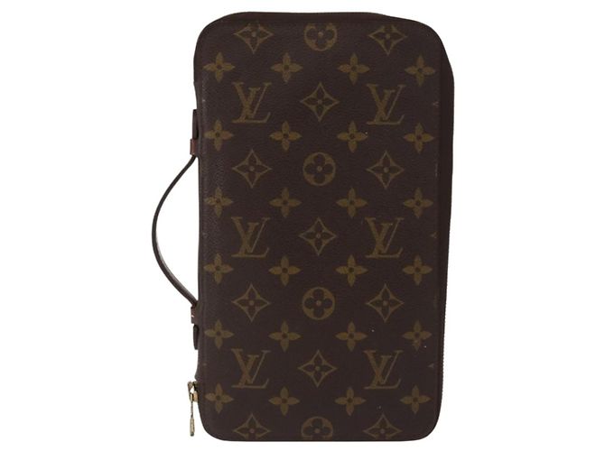 LOUIS VUITTON Monogram Poche Escapade Custodia da Viaggio M60113 LV Auth 154882 Monogramma - vista 2