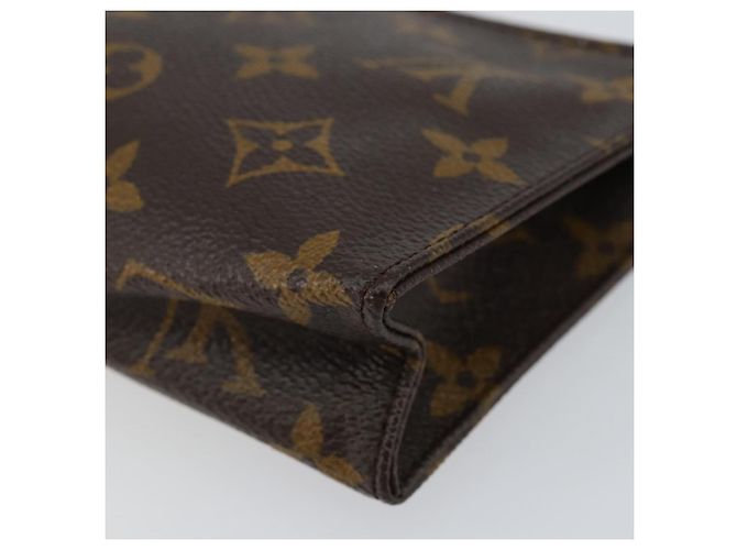 LOUIS VUITTON Poche Toilette Monogram 15 M47546 LV Auth th6510 Monogramma - vista 10