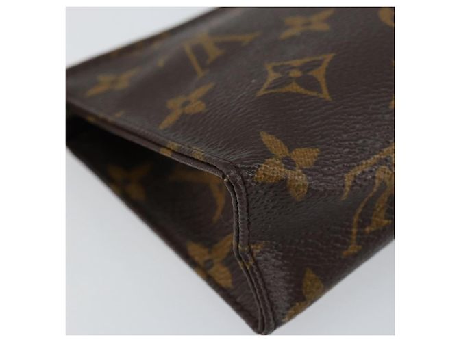 LOUIS VUITTON Poche Toilette Monogram 15 M47546 LV Auth th6510 Monogramma - vista 11