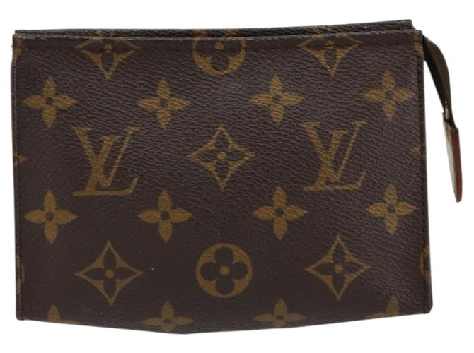 LOUIS VUITTON Poche Toilette Monogram 15 M47546 LV Auth th6510 Monogramma - vista 2