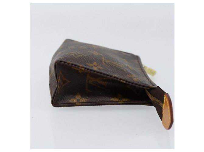LOUIS VUITTON Poche Toilette Monogram 15 M47546 LV Auth th6510 Monogramma - vista 4