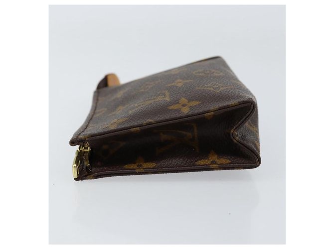 LOUIS VUITTON Poche Toilette Monogram 15 M47546 LV Auth th6510 Monogramma - vista 5