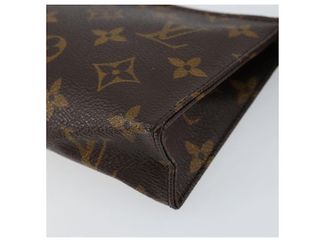 LOUIS VUITTON Poche Toilette Monogram 15 M47546 LV Auth th6510 Monogramma - vista 8