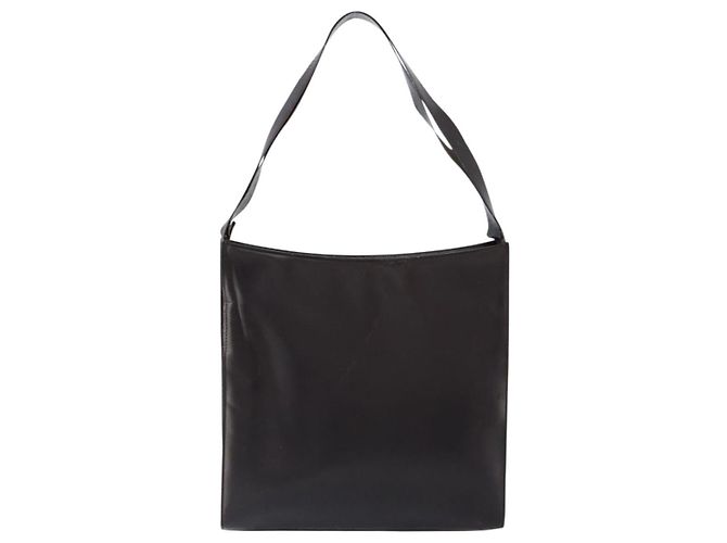 Gucci Borsa a Spalla in Pelle Marrone Argento Auth ep11636 - vista 2