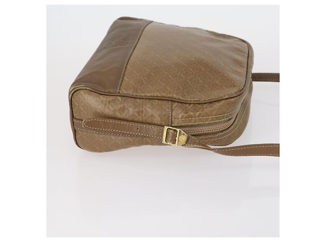 SAINT LAURENT Borsa a Spalla Loewe PVC 2 Set Marrone Nero Auth am9546 - vista 4