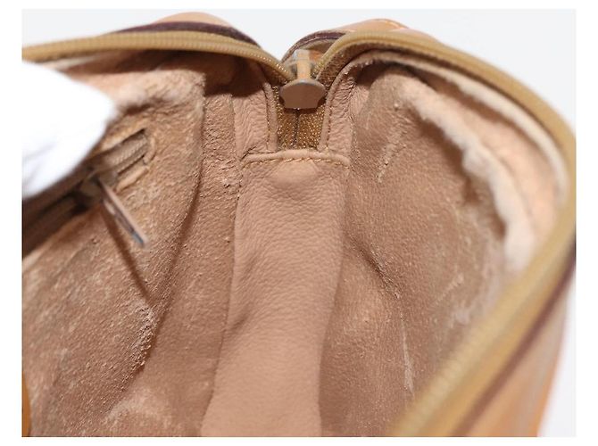 Gucci Borsa a Spalla Micro GG Supreme PVC Beige Oro 007 904 0095 Auth ep11014 D'oro - vista 18