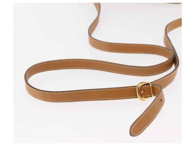 Gucci Borsa a Spalla Micro GG Supreme PVC Beige Oro 007 904 0095 Auth ep11014 D'oro - vista 7