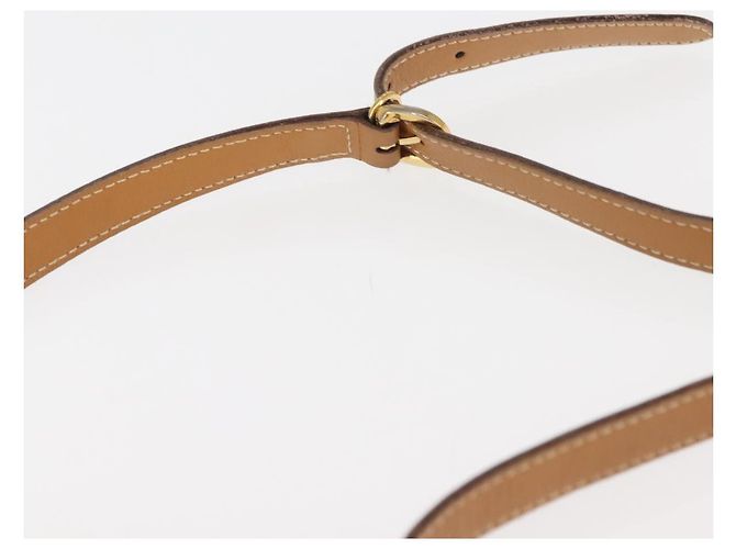 Gucci Borsa a Spalla Micro GG Supreme PVC Beige Oro 007 904 0095 Auth ep11014 D'oro - vista 8