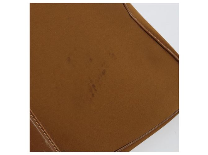 Borsa a Spalla Salvatore Ferragamo in Nylon Marrone Argento Autentica hk3129 - vista 15