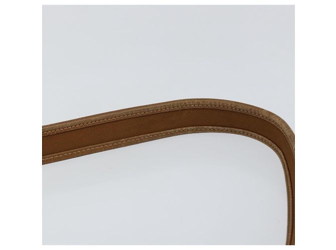 Borsa a Spalla Salvatore Ferragamo in Nylon Marrone Argento Autentica hk3129 - vista 8