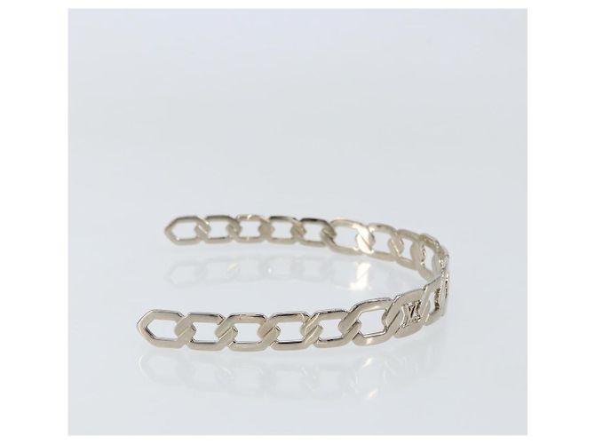LOUIS VUITTON Katyusha metallo Argento LV Auth 150791 - vista 5