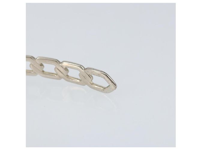 LOUIS VUITTON Katyusha metallo Argento LV Auth 150791 - vista 8