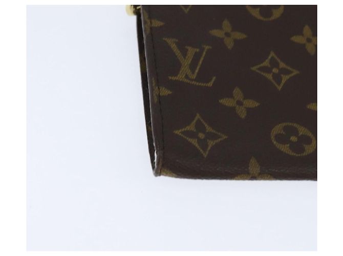 Bucket LOUIS VUITTON Monogramma Secchiello GM Pochette Accessorio LV Auth 151162 - vista 7