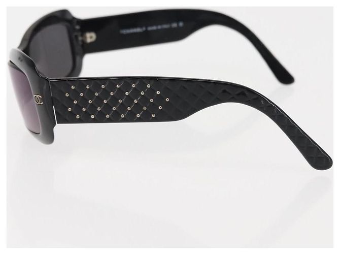Gafas de sol CHANEL COCO de plástico 3Set Negro CC Auth bs29544 - vista 11