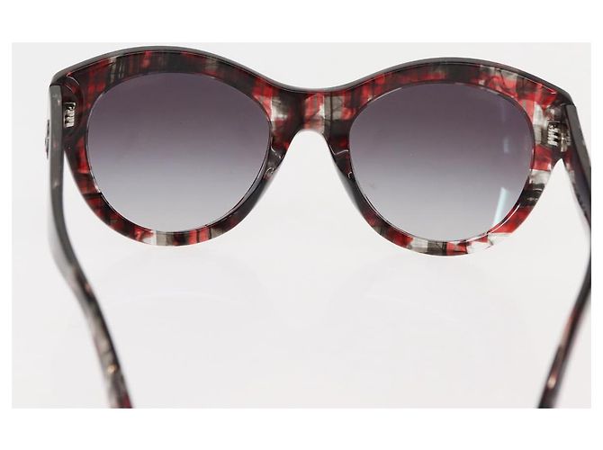 Gafas de sol CHANEL COCO de plástico 3Set Negro CC Auth bs29544 - vista 3