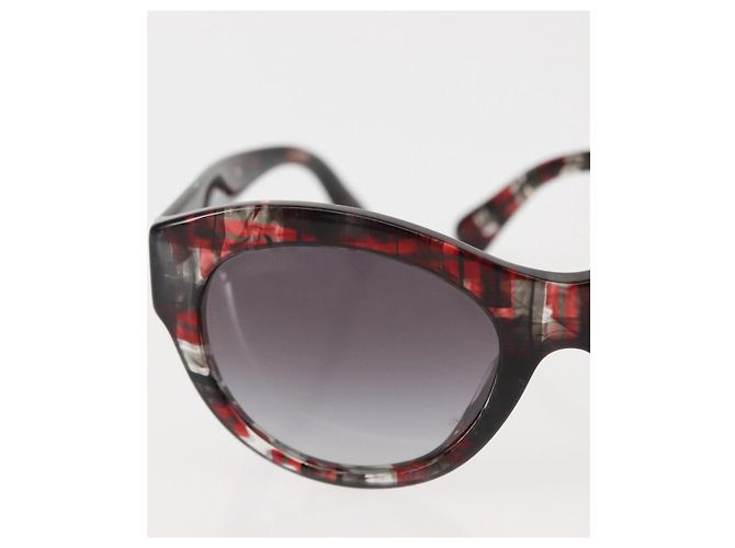 Gafas de sol CHANEL COCO de plástico 3Set Negro CC Auth bs29544 - vista 4