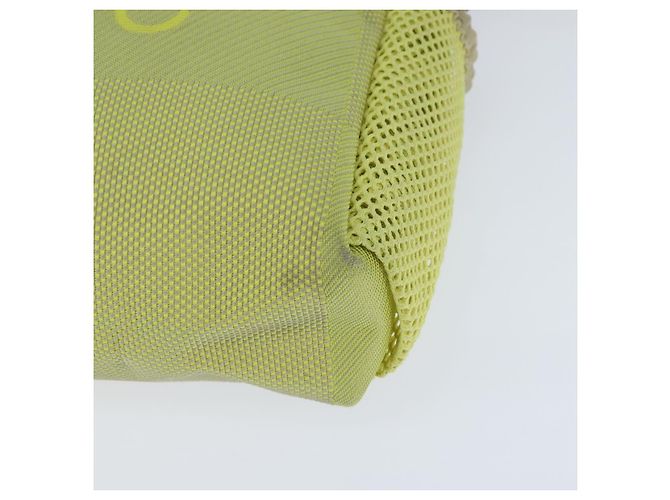 LOUIS VUITTON Borsa Weatherly LV Cup Damier Geant Gialla M80636 LV Auth bs30618 Giallo - vista 14
