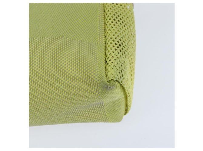 LOUIS VUITTON Borsa Weatherly LV Cup Damier Geant Gialla M80636 LV Auth bs30618 Giallo - vista 16