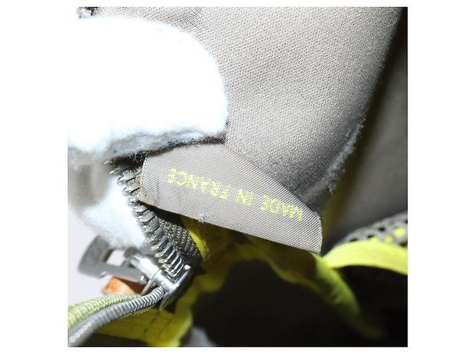 LOUIS VUITTON Borsa Weatherly LV Cup Damier Geant Gialla M80636 LV Auth bs30618 Giallo - vista 21