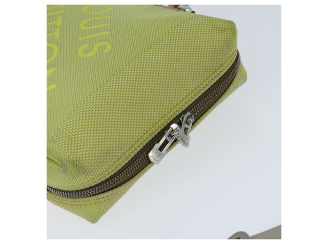 LOUIS VUITTON Borsa Weatherly LV Cup Damier Geant Gialla M80636 LV Auth bs30618 Giallo - vista 6