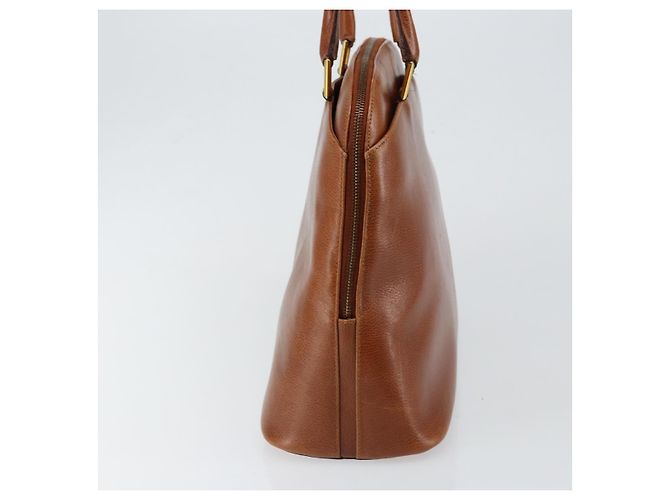 Borsa a mano Salvatore Ferragamo in pelle marrone dorato Auth bs30002 D'oro - vista 5