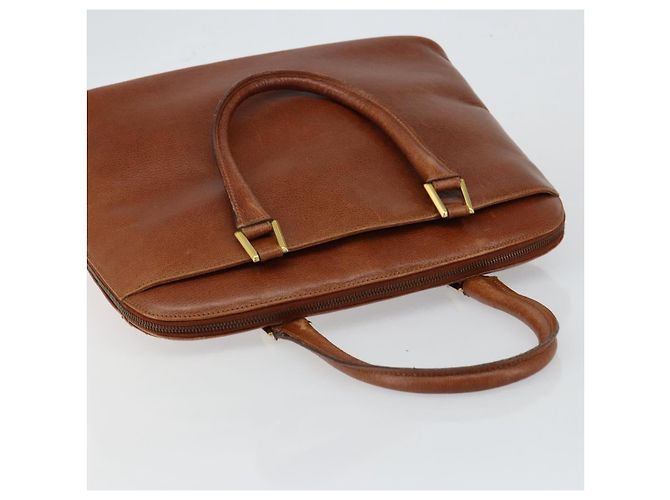 Borsa a mano Salvatore Ferragamo in pelle marrone dorato Auth bs30002 D'oro - vista 6