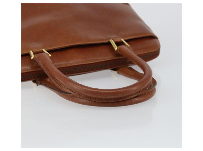 Borsa a mano Salvatore Ferragamo in pelle marrone dorato Auth bs30002 D'oro - vista 7
