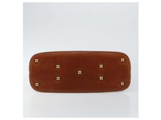 Borsa a mano Salvatore Ferragamo in pelle marrone dorato Auth bs30002 D'oro - vista 9