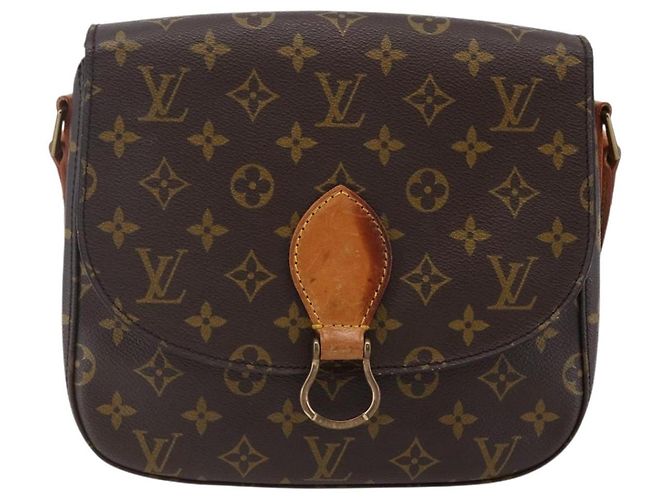 LOUIS VUITTON Bolsa de Ombro Monogram Saint Cloud GM M51242 LV Auth bs29724 Monograma - vista 2