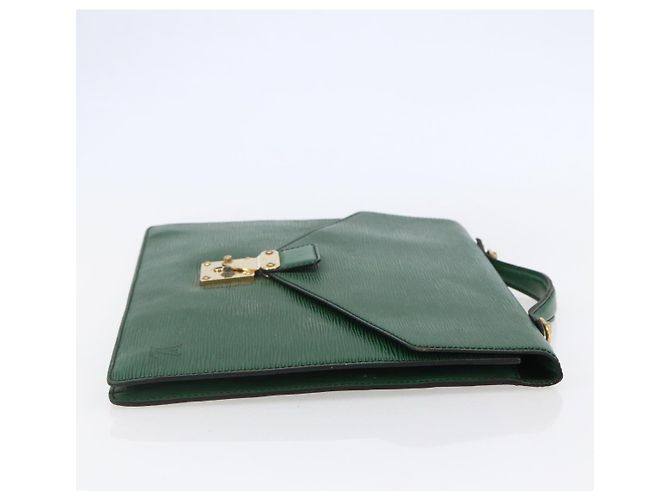 LOUIS VUITTON Epi Porta Documenti a Tracolla Briefcase Verde M54464 Auth BA6530 - vista 4