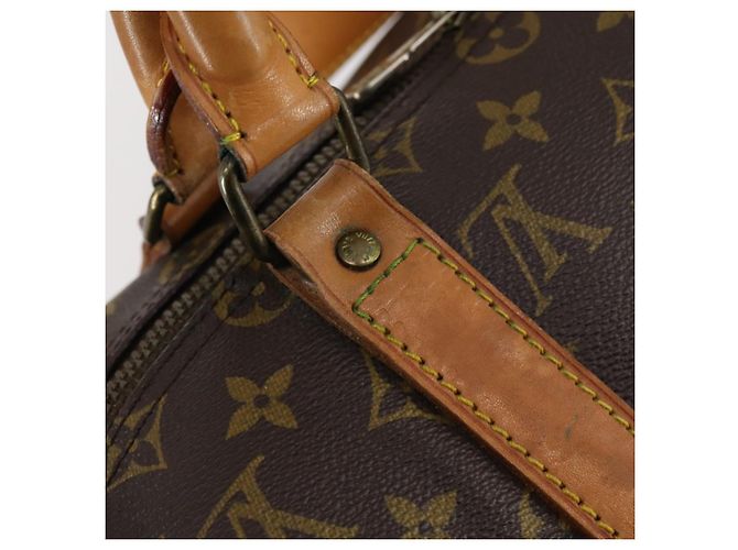 LOUIS VUITTON Borsa Boston Monogram Keepall 55 M41424 LV Auth bs30067 Monogramma - vista 18