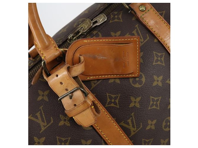 LOUIS VUITTON Borsa Boston Monogram Keepall 55 M41424 LV Auth bs30067 Monogramma - vista 20