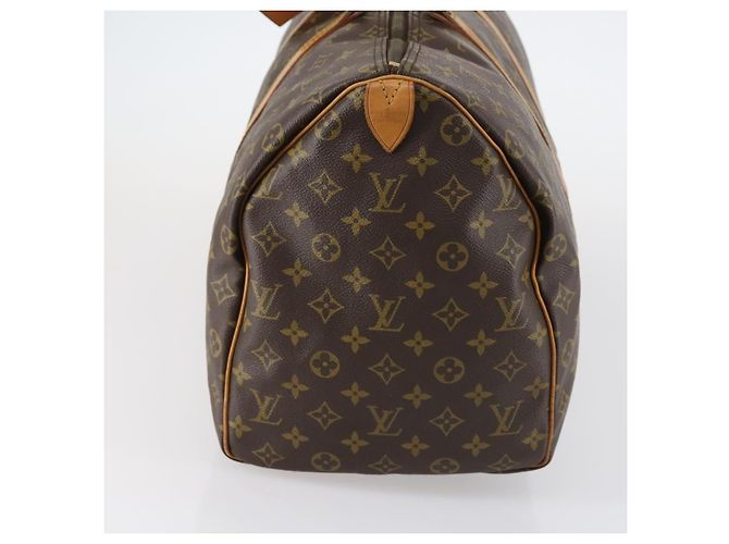 LOUIS VUITTON Borsa Boston Monogram Keepall 55 M41424 LV Auth bs30067 Monogramma - vista 3