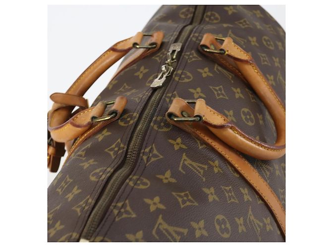 LOUIS VUITTON Borsa Boston Monogram Keepall 55 M41424 LV Auth bs30067 Monogramma - vista 6
