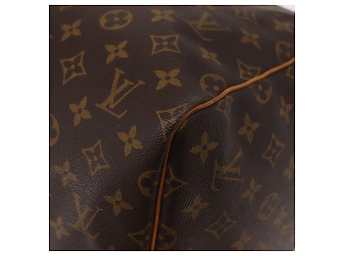 LOUIS VUITTON Borsa Boston Monogram Keepall 55 M41424 LV Auth 149100 Monogramma - vista 15