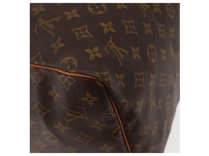 LOUIS VUITTON Borsa Boston Monogram Keepall 55 M41424 LV Auth 149100 Monogramma - vista 16