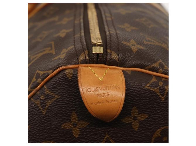 LOUIS VUITTON Borsa Boston Monogram Keepall 55 M41424 LV Auth 149100 Monogramma - vista 18