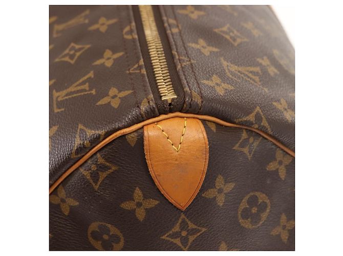 LOUIS VUITTON Borsa Boston Monogram Keepall 55 M41424 LV Auth 149100 Monogramma - vista 19