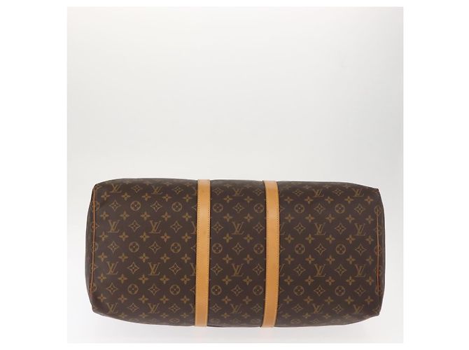LOUIS VUITTON Borsa Boston Monogram Keepall 55 M41424 LV Auth 149100 Monogramma - vista 6