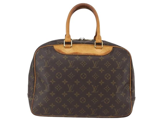 LOUIS VUITTON Borsa a Mano Monogram Deauville M47270 LV Auth ka780 Monogramma - vista 2