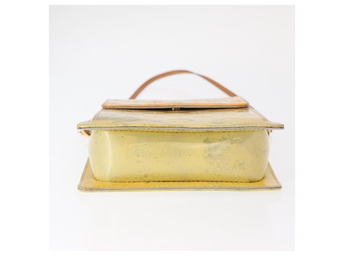 LOUIS VUITTON Bolsa de Accesorios Motto Monogram Vernis Gris M91030 LV Auth 155682 - vista 5