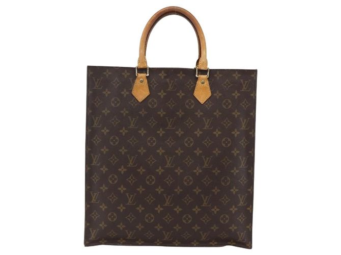 LOUIS VUITTON Monogram Sac Plat Handtasche M51140 LV Auth 155912 Monogramm - Ansicht 13