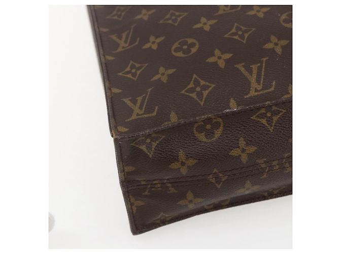 LOUIS VUITTON Monogram Sac Plat Handtasche M51140 LV Auth 155912 Monogramm - Ansicht 14