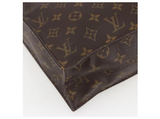 LOUIS VUITTON Monogram Sac Plat Handtasche M51140 LV Auth 155912 Monogramm - Ansicht 16