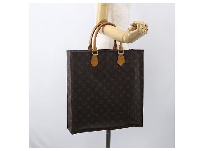 LOUIS VUITTON Monogram Sac Plat Handtasche M51140 LV Auth 155912 Monogramm - Ansicht 19