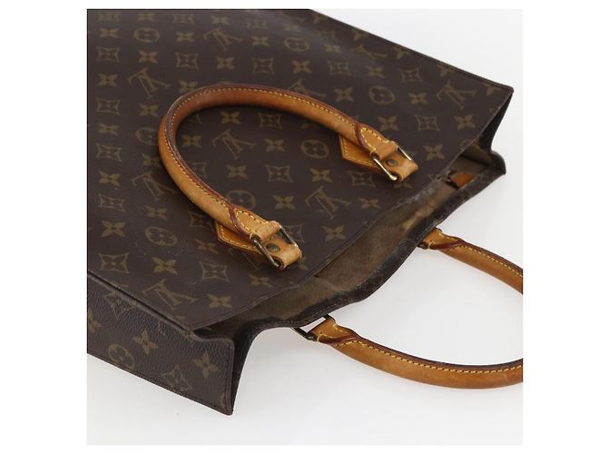 LOUIS VUITTON Monogram Sac Plat Handtasche M51140 LV Auth 155912 Monogramm - Ansicht 6